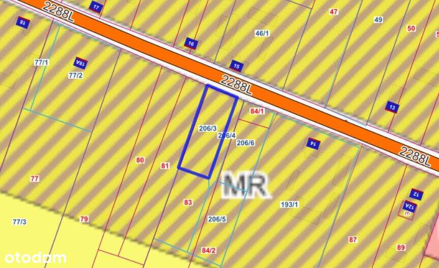 Działka 10a - Kiełczewice Pierwsze  (blisko Bychawy)-1