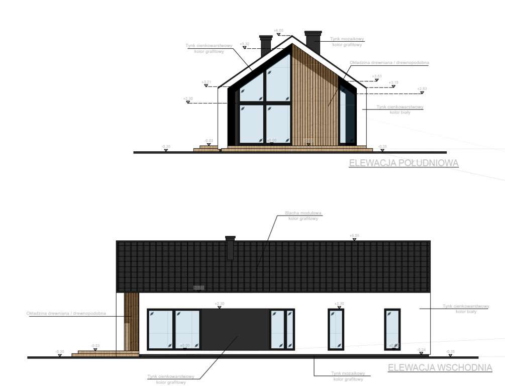 Nowoczesny dom jednorodzinny – Klembów, Sitki - Pełny obrazek: 5/7