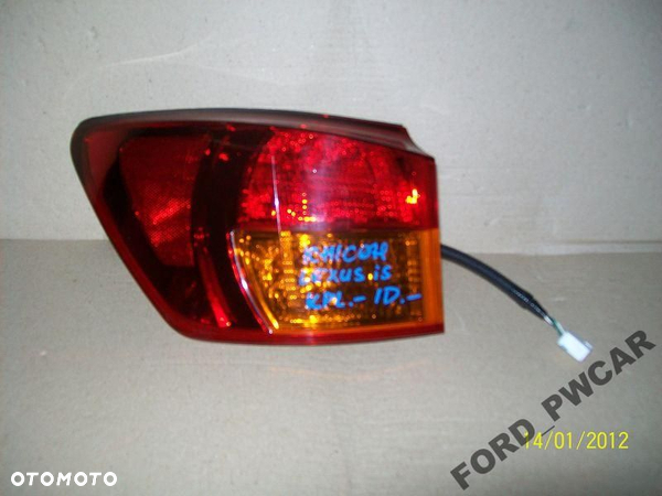 ORYGINALNA LAMPA TYL TYLNA LEWA LEXUS IS 220 250 - 1