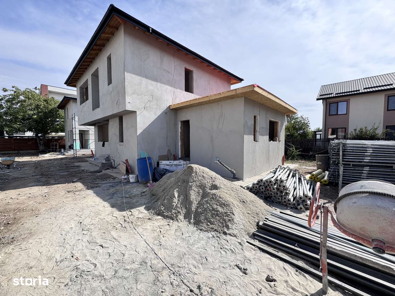 Casa individuala P+1+Pod. 5 cam. Util 160mp. Teren 390mp - Imagine principală: 1/20