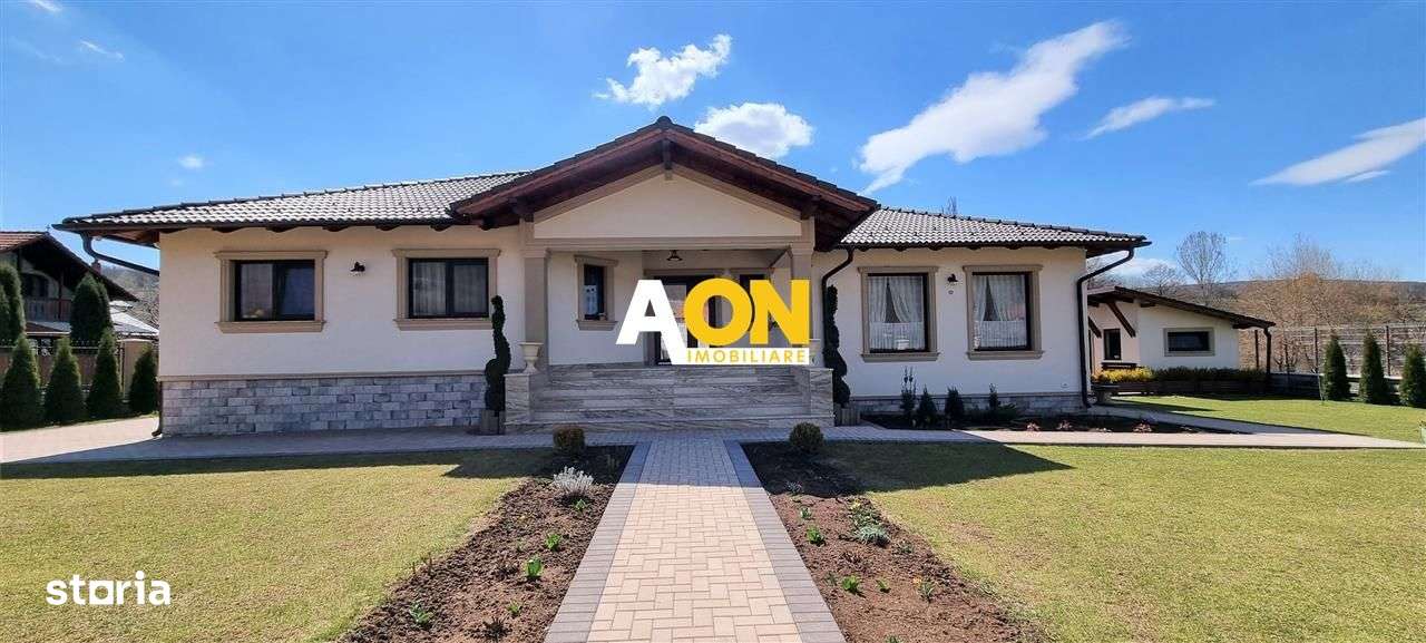 Casa 4 camere finisaje de lux 950 mp teren Com. Ciugud - Imagine principală: 1/20