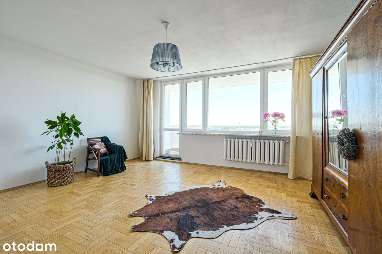 Przestronne, ustawne mieszkanie / 3-4 pokoje / duży balkon / panorama - Pełny obrazek: 1/20