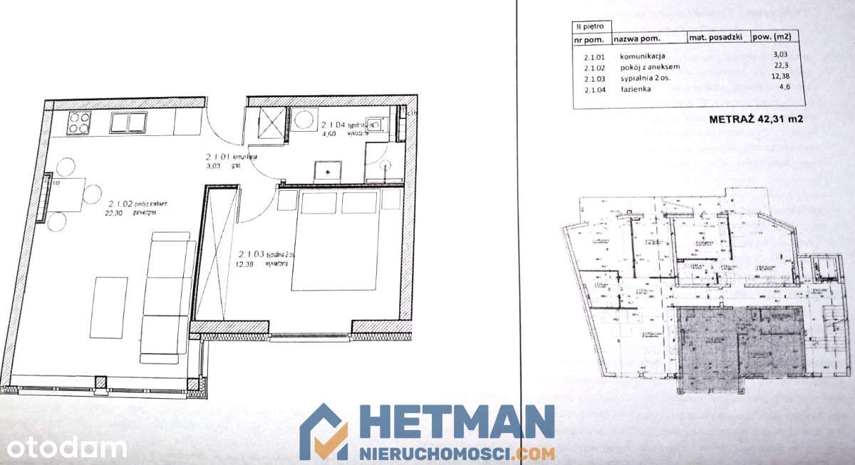 2 pokoje - Ostatni Taki Lokal - Wilda - II piętro-8