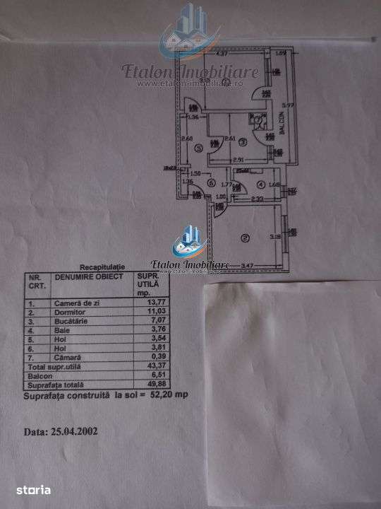 Apartament 2 camere etaj 4/4 Carrefour Precista - Imagine principală: 2/6