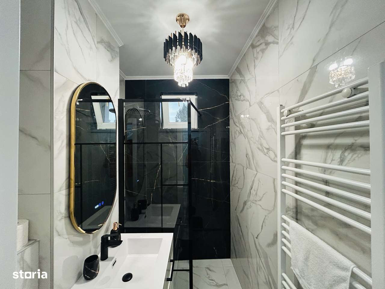 Apartament 2 camere si balcon, mobilat, utilat modern -  zona Rahovei-4