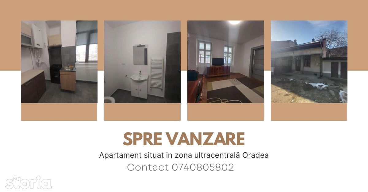 Spre vanzare, apartament la casa, in zona ultracentrală Oradea !