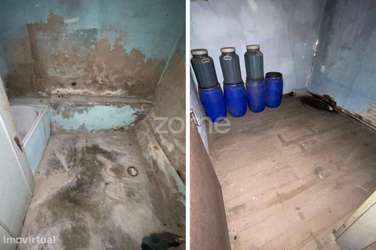 Moradia com duas habitações T1 para recuperar no Centro de Vilar Fl... - Grande imagem: 5/15