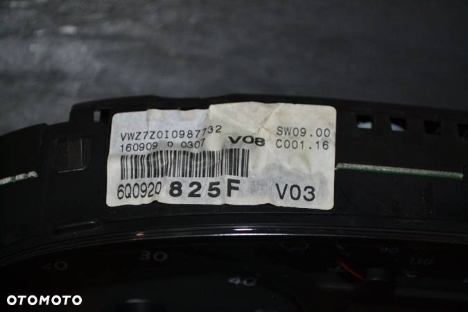 VW POLO 9N 1,4 1,9 TDI LICZNIK ZEGAR 6Q0920825F - 3