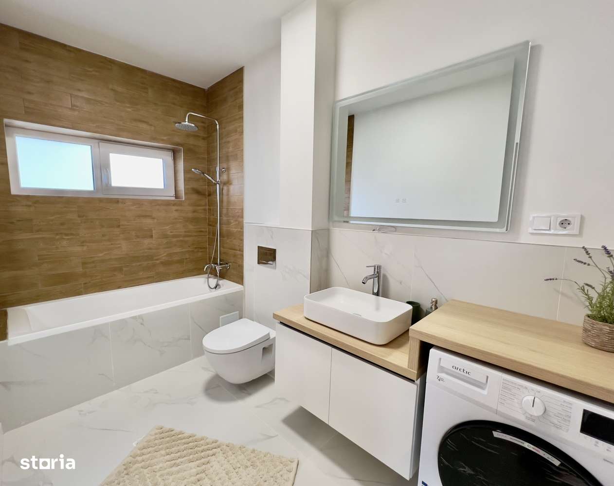 Apartament nou 3 Camere, 2 Băi, Terasă Spațioasă – Finisaje Premium - Imagine principală: 5/16