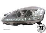 Faruri LED compatibile cu Mercedes S Class W221 Facelift Design - 2