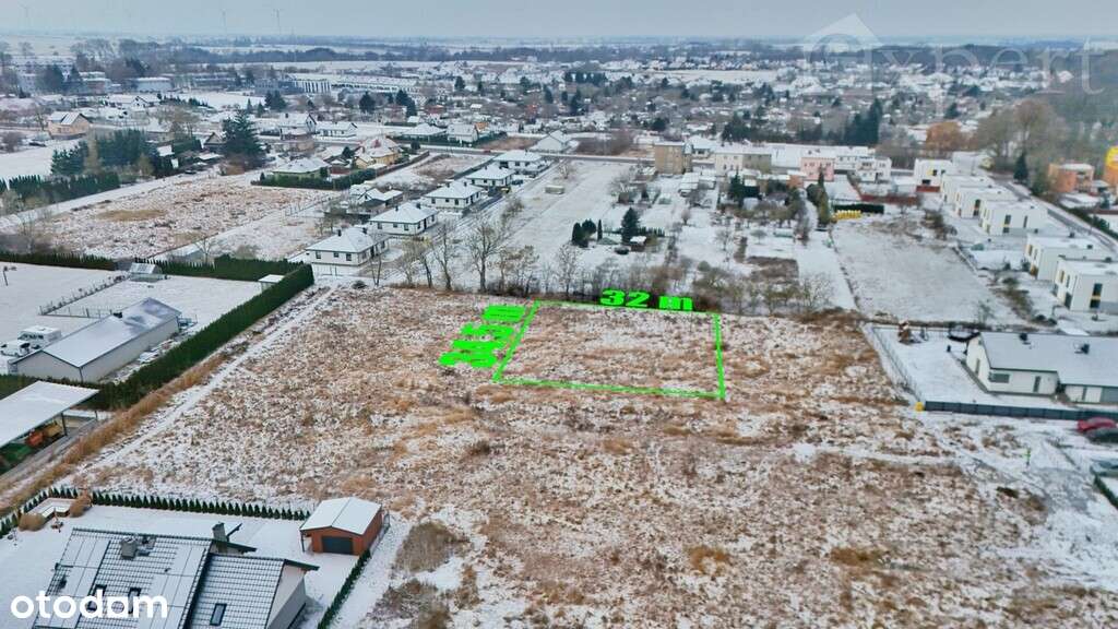 Działka z pozwoleniem na budowę ul.Reymonta-5