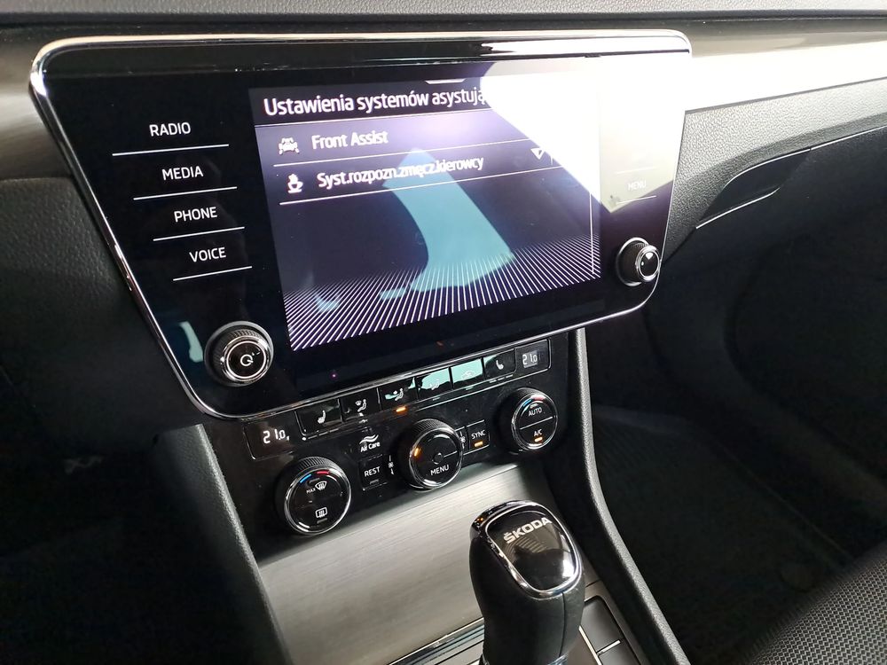 SKODA SUPERB 2,0TDI 150KM DSG Virtual Klimatyzacja Elektryczne Fotele Salon PL ASO