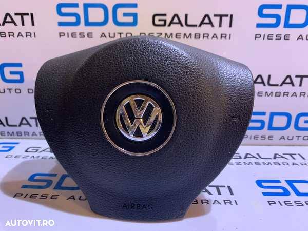 Airbag Volan Modelul cu Comenzi VW Passat B7 2010 - 2015 Cod 3C8880201T - 1