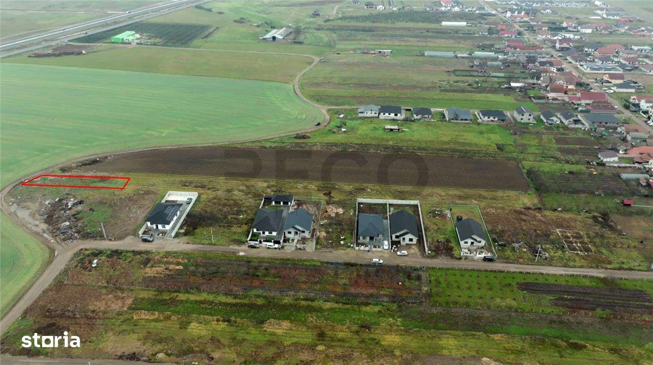 RECO Teren intravilan in Santandrei , suprafata 850 mp - Imagine principală: 2/3