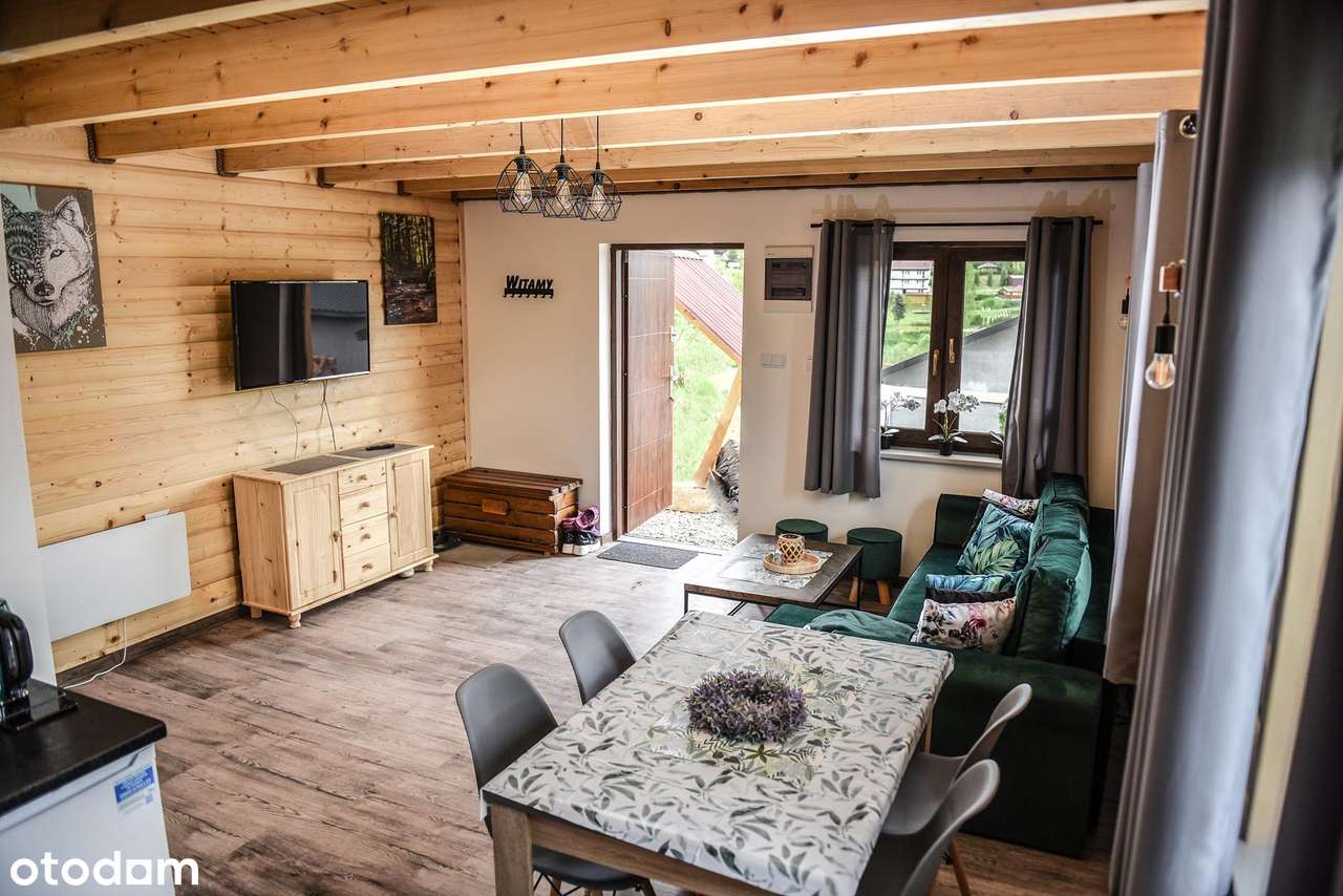 Ośrodek wypoczynkowy Bieszczady Solina Zawóz 70 arów 14 domków-10