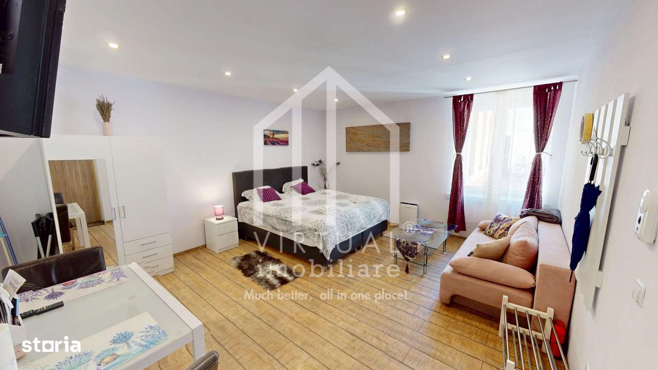 Grasoniera mobilata si utilata, 28mp utili, pretabila regim hotelier - Imagine principală: 2/7