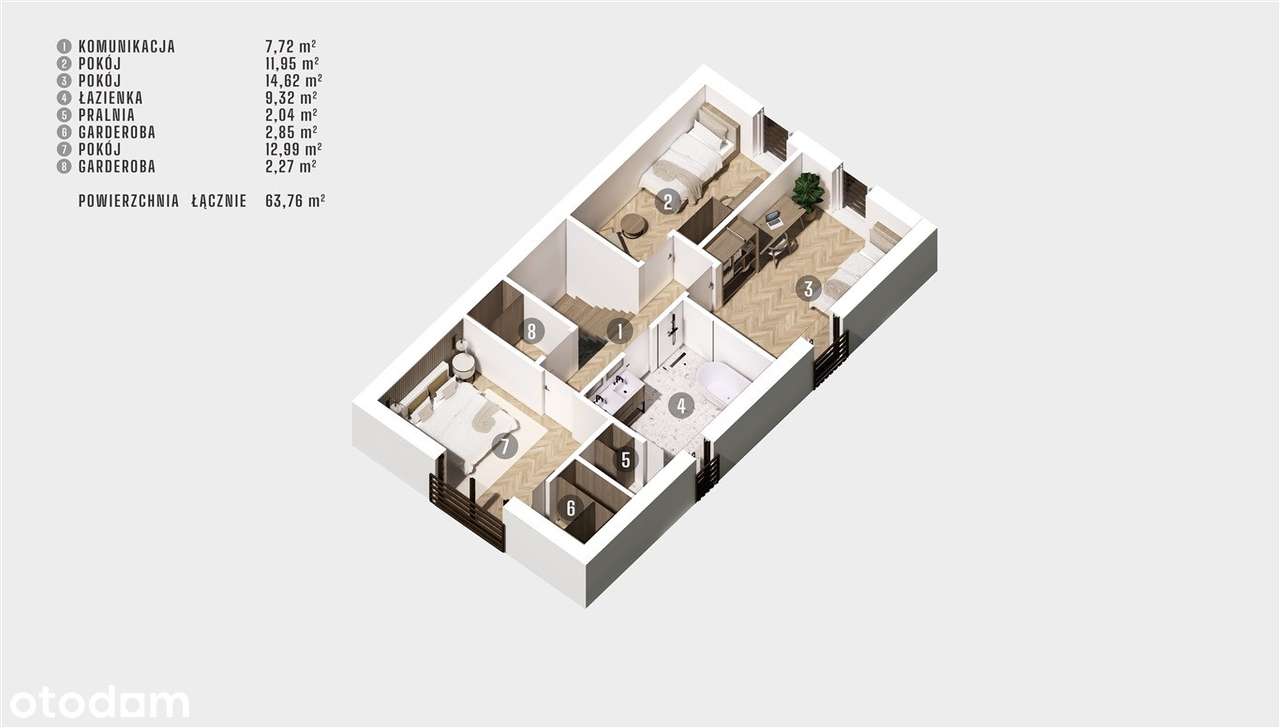 Ostatni dom jednorodzinny w otoczeniu lasu Gostyń-11