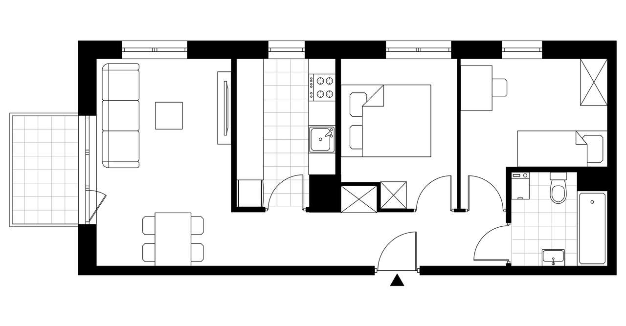 Ursus Classic | mieszkanie 3-pok. |C1_138 - Pełny obrazek: 4/9