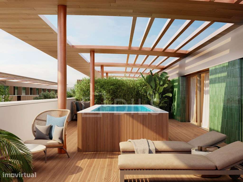 Apartamento T3 duplex com piscina privada, em novo empreendimento, ... - Grande imagem: 2/46