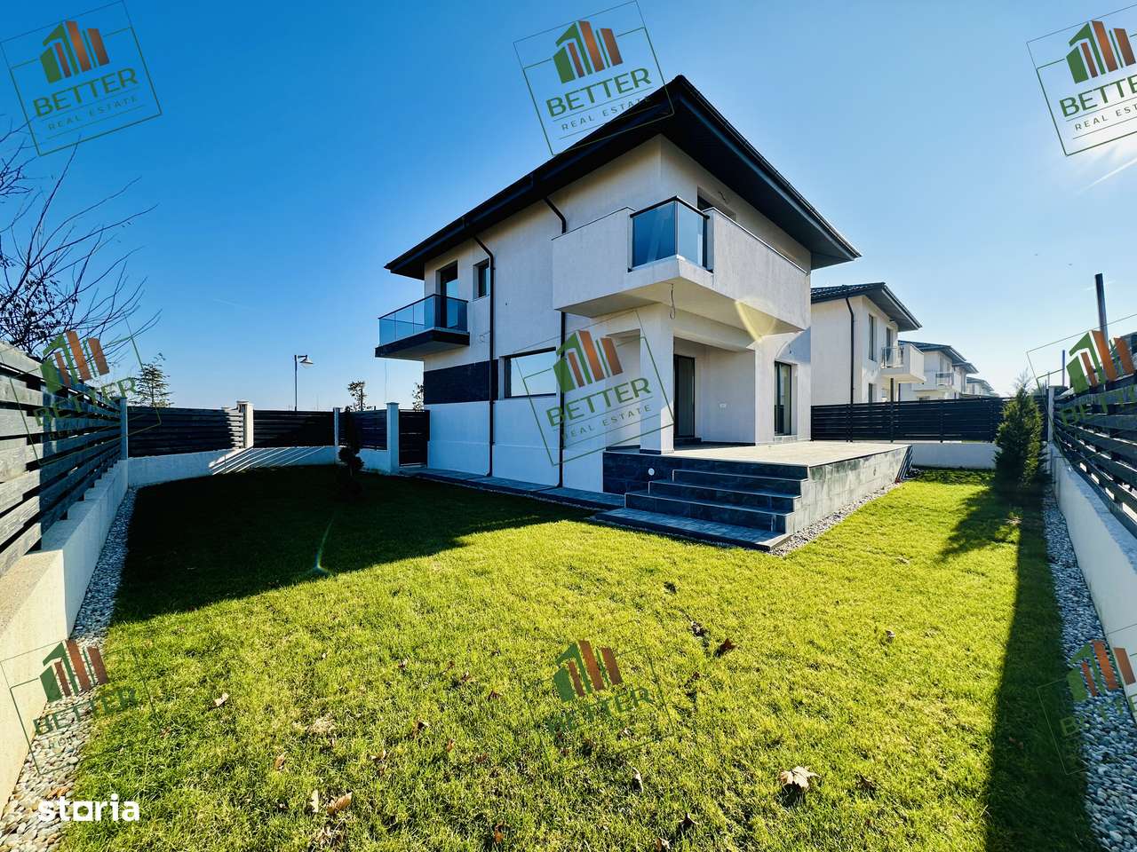 Casă modernă de vânzare - 4 Camere-3 Băi-Ansamblu Privat–Pompă Căldură - Imagine principală: 4/13