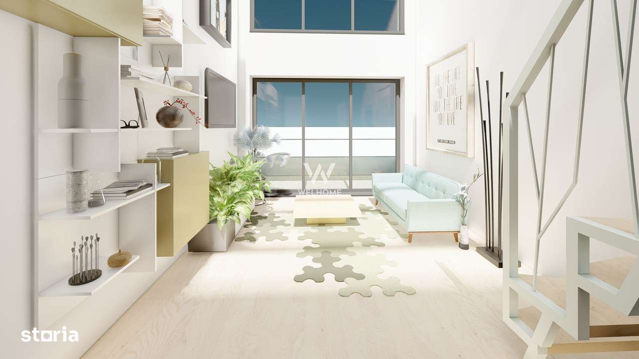 Apartament 2 camere, pe doua nivele, Zona VEST, Sibiu - Imagine principală: 4/7