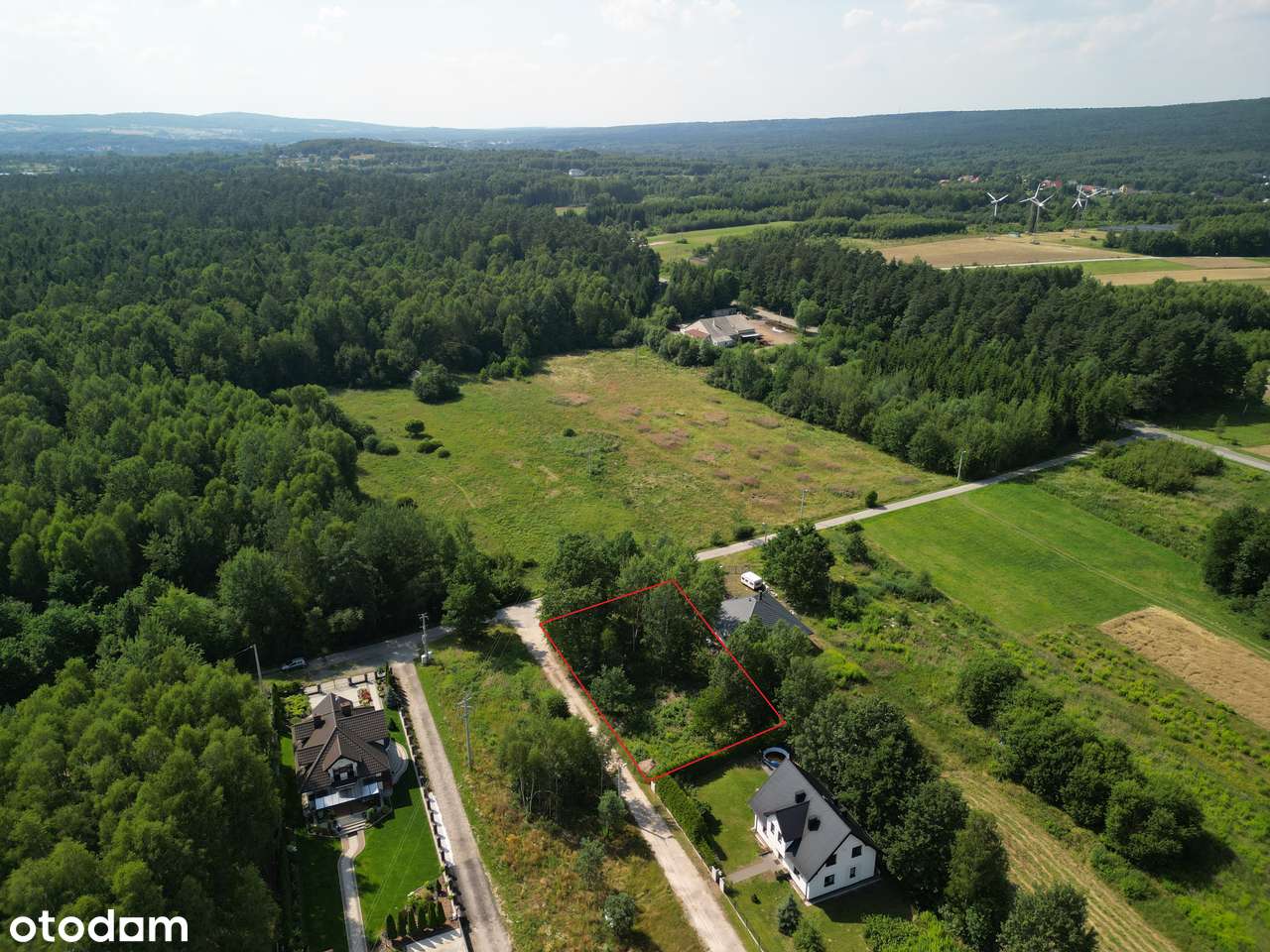 Działka budowlana na skraju lasu - Pełny obrazek: 5/11