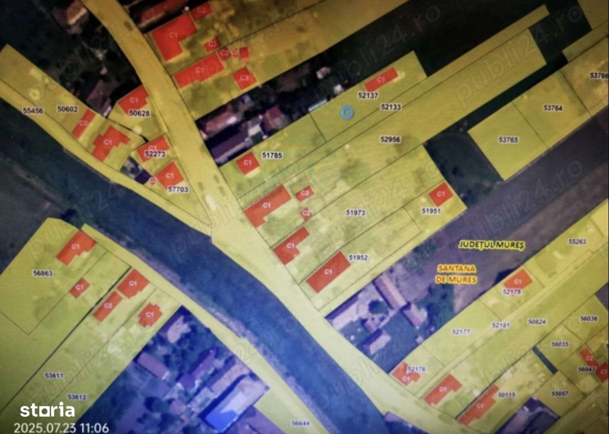 Teren intravilan de vanzare in Santana de Mures - Imagine principală: 5/6