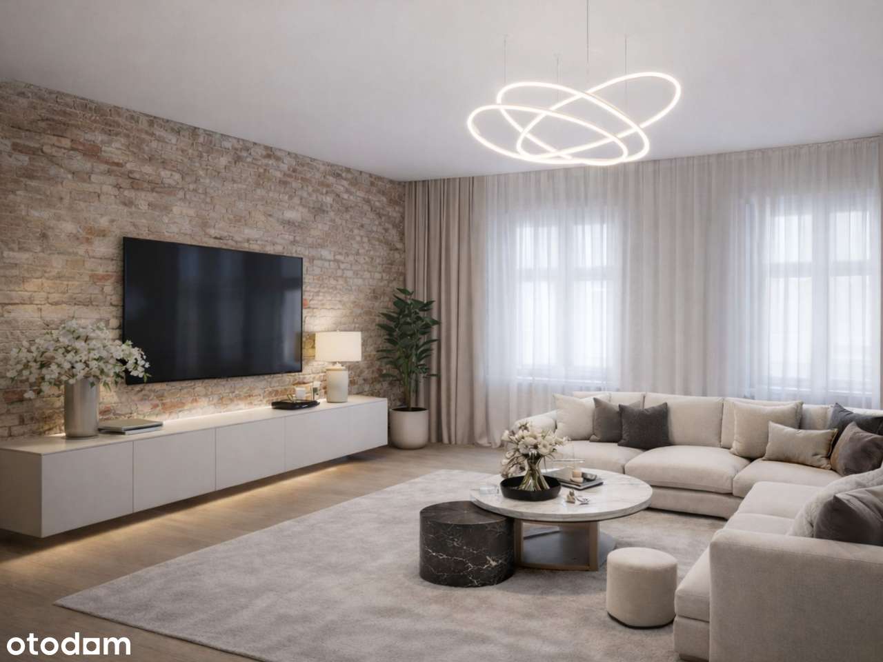 Przestronne mieszkanie w rewitalizowanej kamienicy /2-pak inwestycyjny