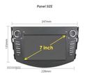 AUTO RADIO GPS ANDROID 10 PARA TOYOTA RAV4 06-12 7" - 5