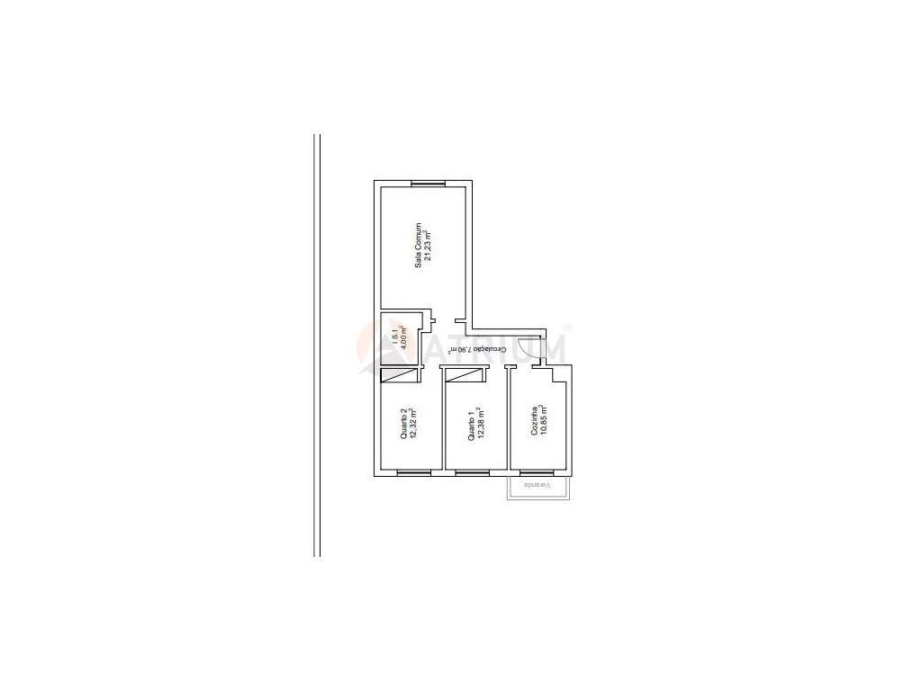 T2 com 91 m² no Bairro Afonso Costa-24
