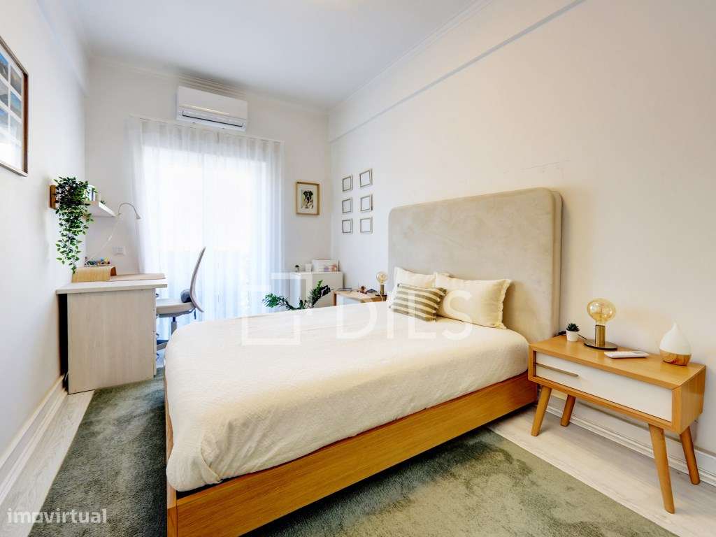 Apartamento T3 com varanda, na Quinta das Conchas, Lumiar, em Lisboa - Grande imagem: 2/25