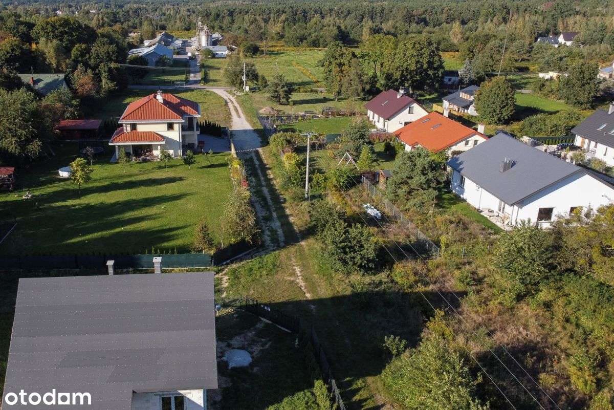 Działka 1078 m2 przy Lesie Młochowskim-9