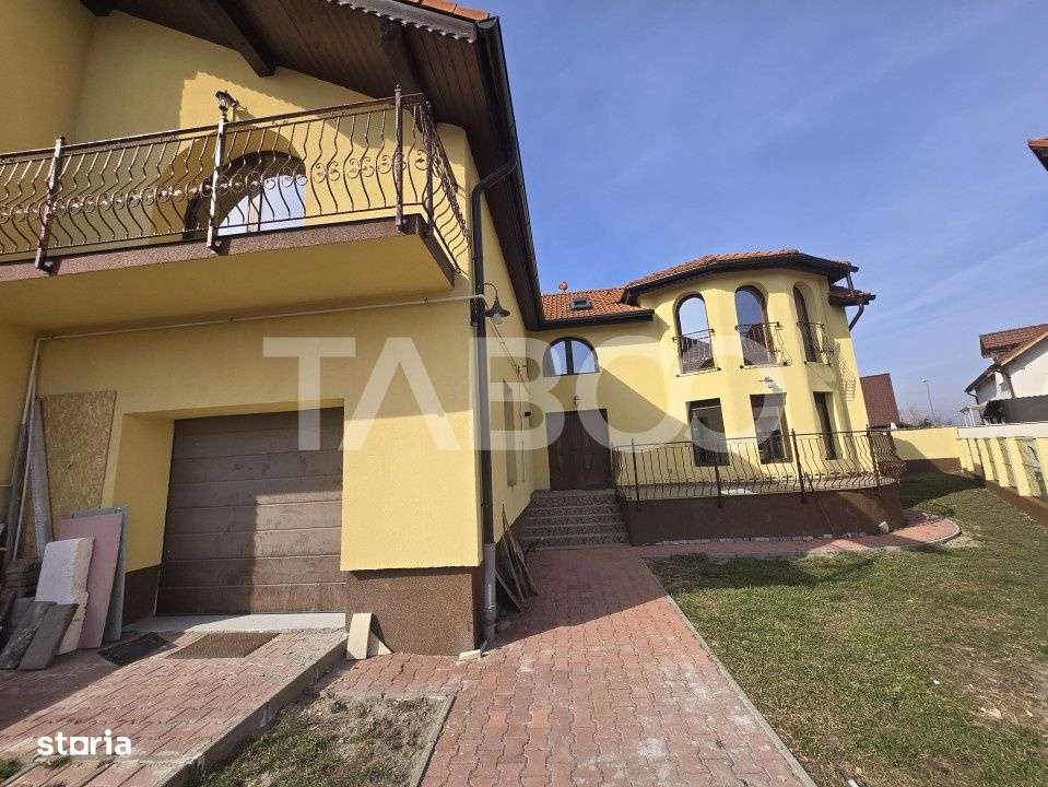 Casa noua de inchiriat 5 camere 200mp si Garaj zona Tineretului Sibiu - Imagine principală: 3/19