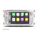 AUTO RADIO ANDROID 11 GPS ECRA TACTIL 7" PARA FORD CINZENTO - 2