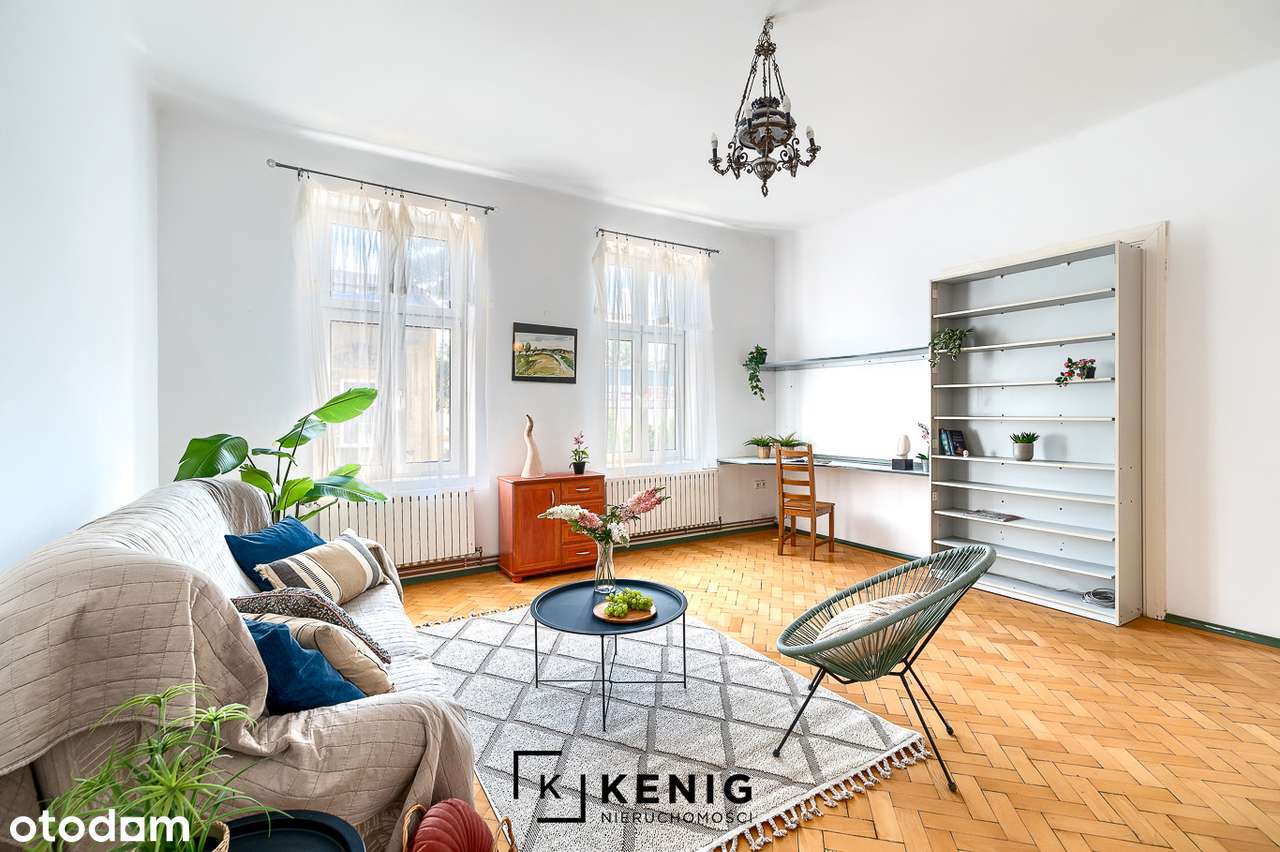 Duże bezczynszowe mieszkanie w kameralnej kamienicy-3