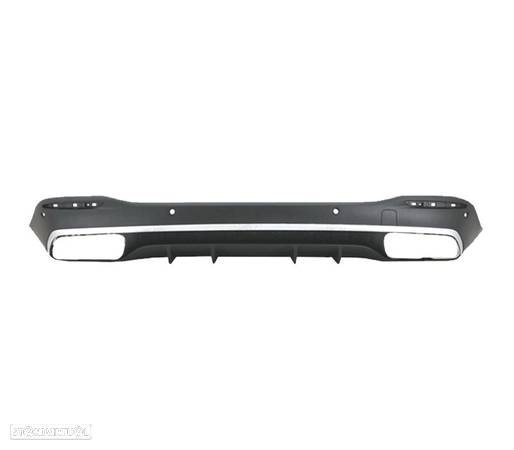 DIFUSOR PARA MERCEDES GLE W167 AMG 19- LOOK GLE63 PRATEADO - 3