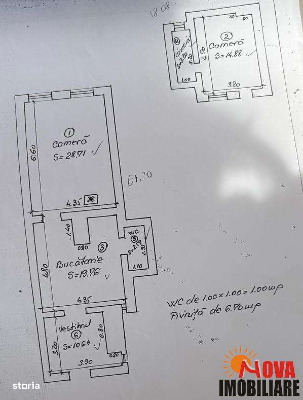 Apartament spatios în Casa Istorica – Ideal pentru Regim Hotelier-8