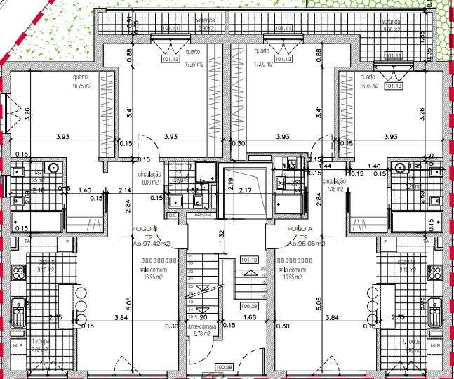 Apartamentos T2 Novos ( Preço de Lançamento c/ financiamento pré-aprov - Grande imagem: 4/4