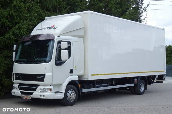 DAF LF 45.180 euro 5 sypialna kontener 18pal winda klapa Sprowadzony - 23