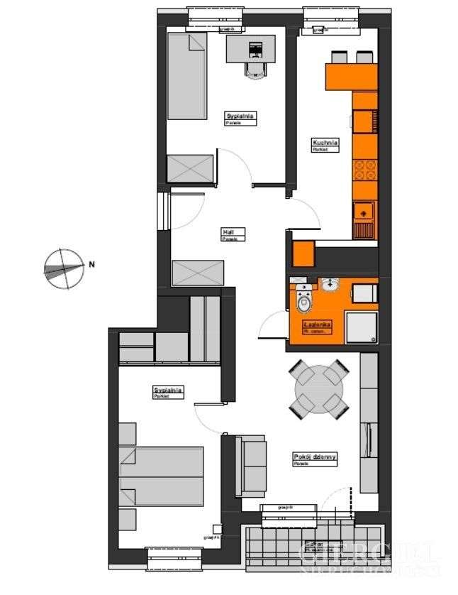 57m os. Dąbrowskiego mieszkanie 3-pokojowe-12