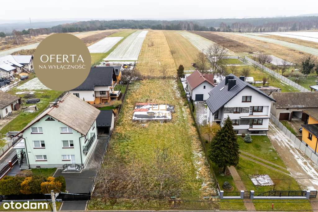 Działka budowlana z fundamentem-9