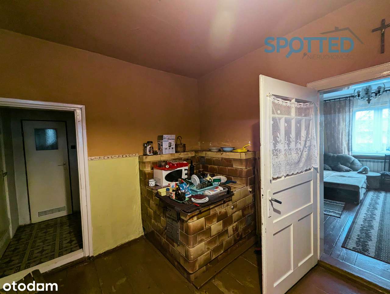 Dom z poddaszem, garażem i ziemianką - 44ar działki OKAZJA!-6