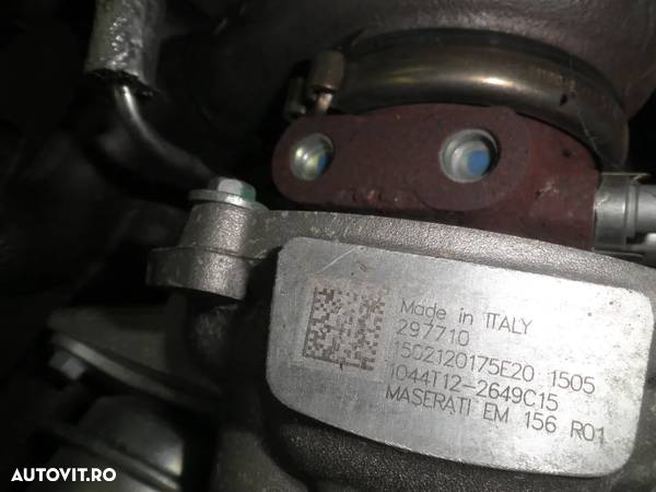 Turbina / Turbosuflanta Dreapta Maserati Ghibli , Levante, Quattroporte, 3.0 V6 297710 1502120175E20 - 5