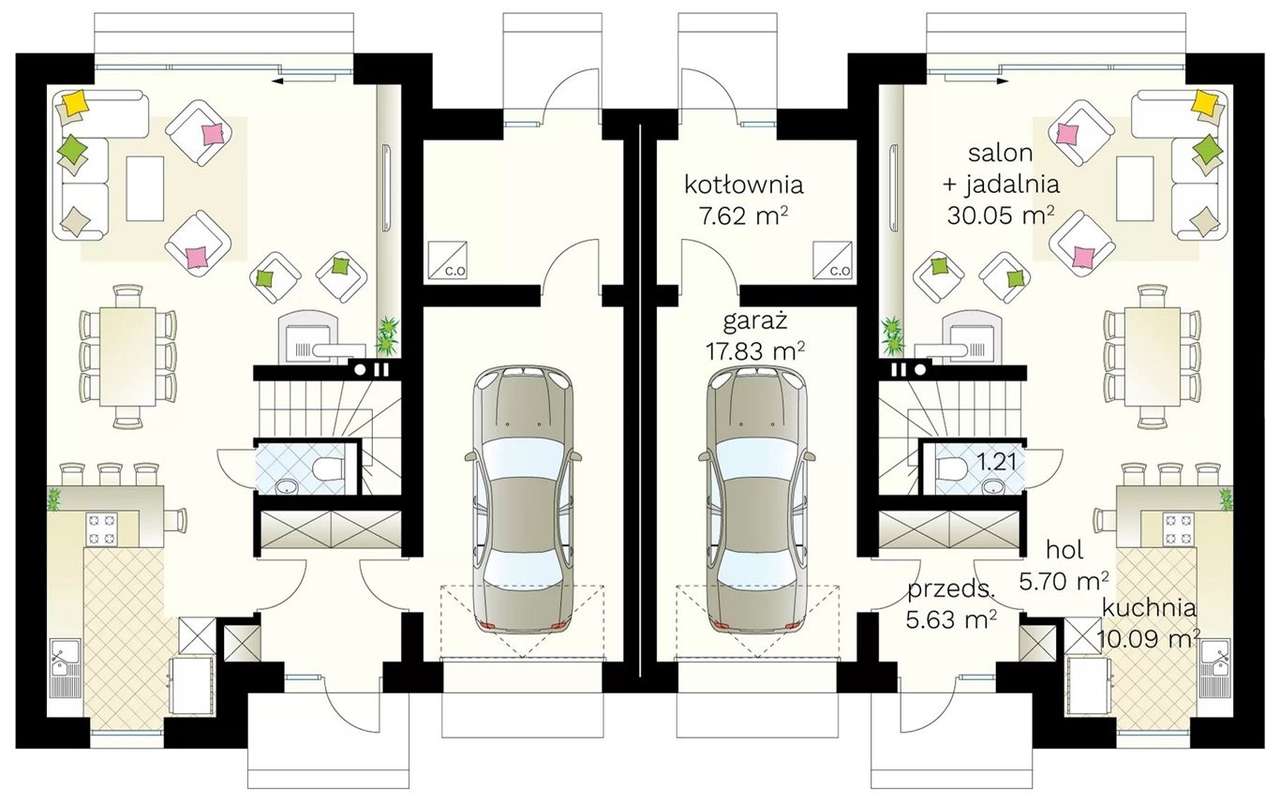 Nowo budowany dom- w zabudowie bliźniaczej - Pełny obrazek: 5/18