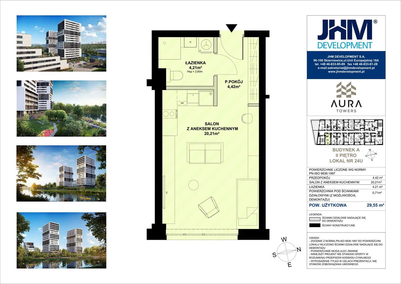 Aura Towers | mieszkanie A_2.24U - Pełny obrazek: 2/9