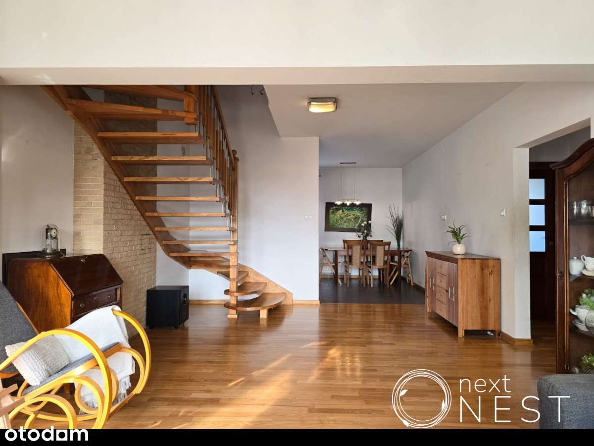 Duże, dwupoziomowe mieszkanie w Pruszkowie, 120m2-4