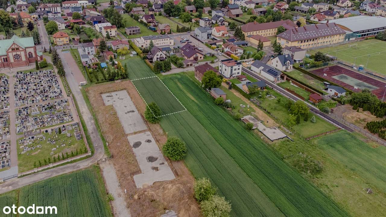 Działka usługowa 800m² Bojszowy. Pod sklep, gabinety, własna droga!-6