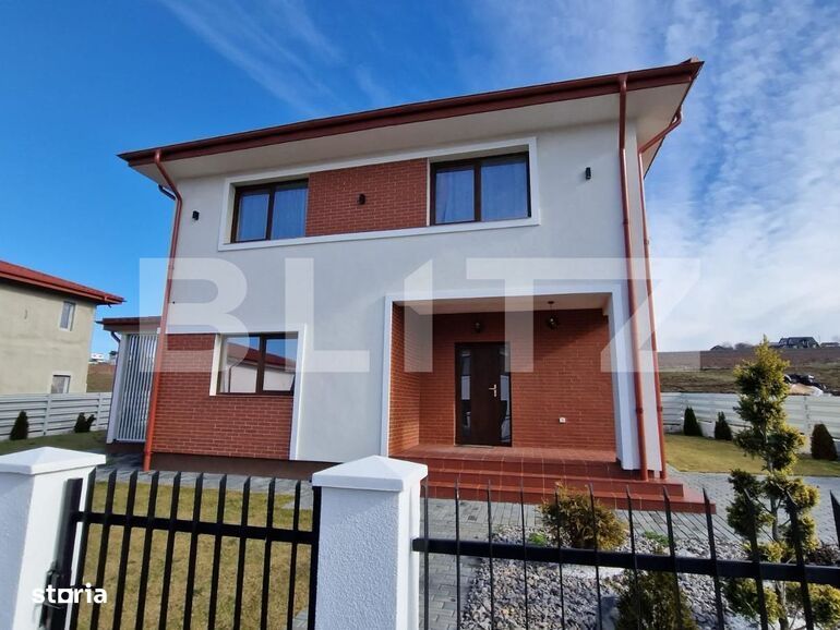 Casa individuala P+1, finisaje premium, nemobilata, 120 mp, teren...