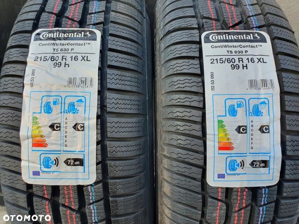 215/60R16 Continental WinterContact para zima nowe - 1