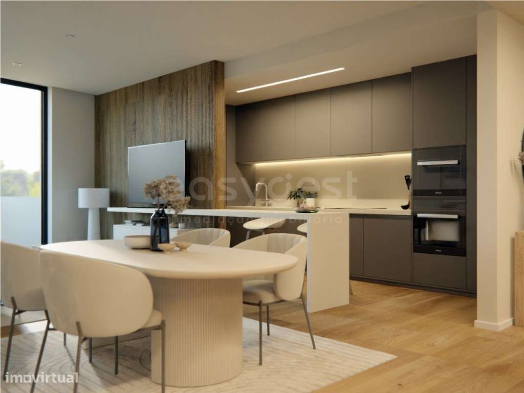 Espetacular apartamento T3 em construção no centro de Oliveira do B... - Grande imagem: 1/14